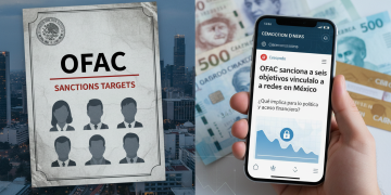 OFAC sanciona a seis objetivos vinculados a redes en México: qué implica para la política y el acceso financiero