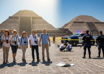 Seguridad y turismo: qué muestran las recientes operaciones y el tiroteo en Teotihuacán
