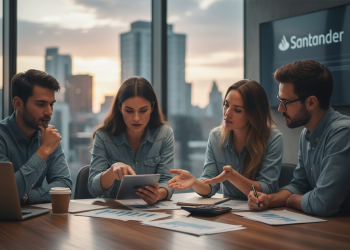 Santander anuncia oferta para profesionales: qué revisar antes de aceptar préstamos con condiciones especiales