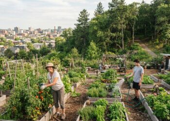 Huertos urbanos y gestión forestal: medidas locales que pueden influir en tus gastos domésticos