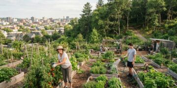 Huertos urbanos y gestión forestal: medidas locales que pueden influir en tus gastos domésticos